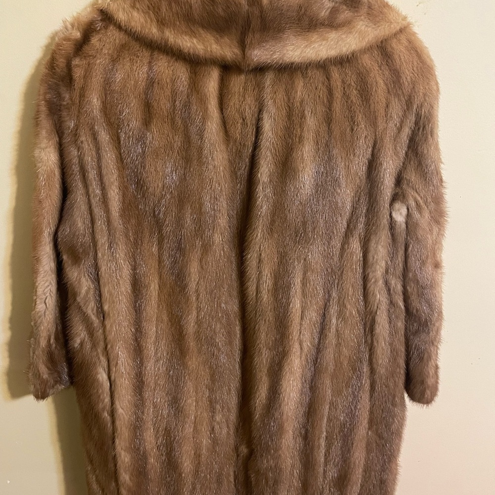 Brown Fur Coat - Picture 2 of 4